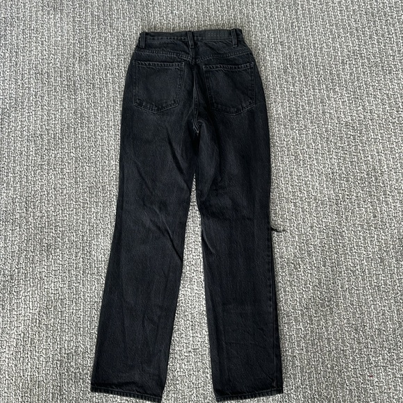 Black Pacsun Dad Jean with Holes in the Knee - Picture 3 of 6